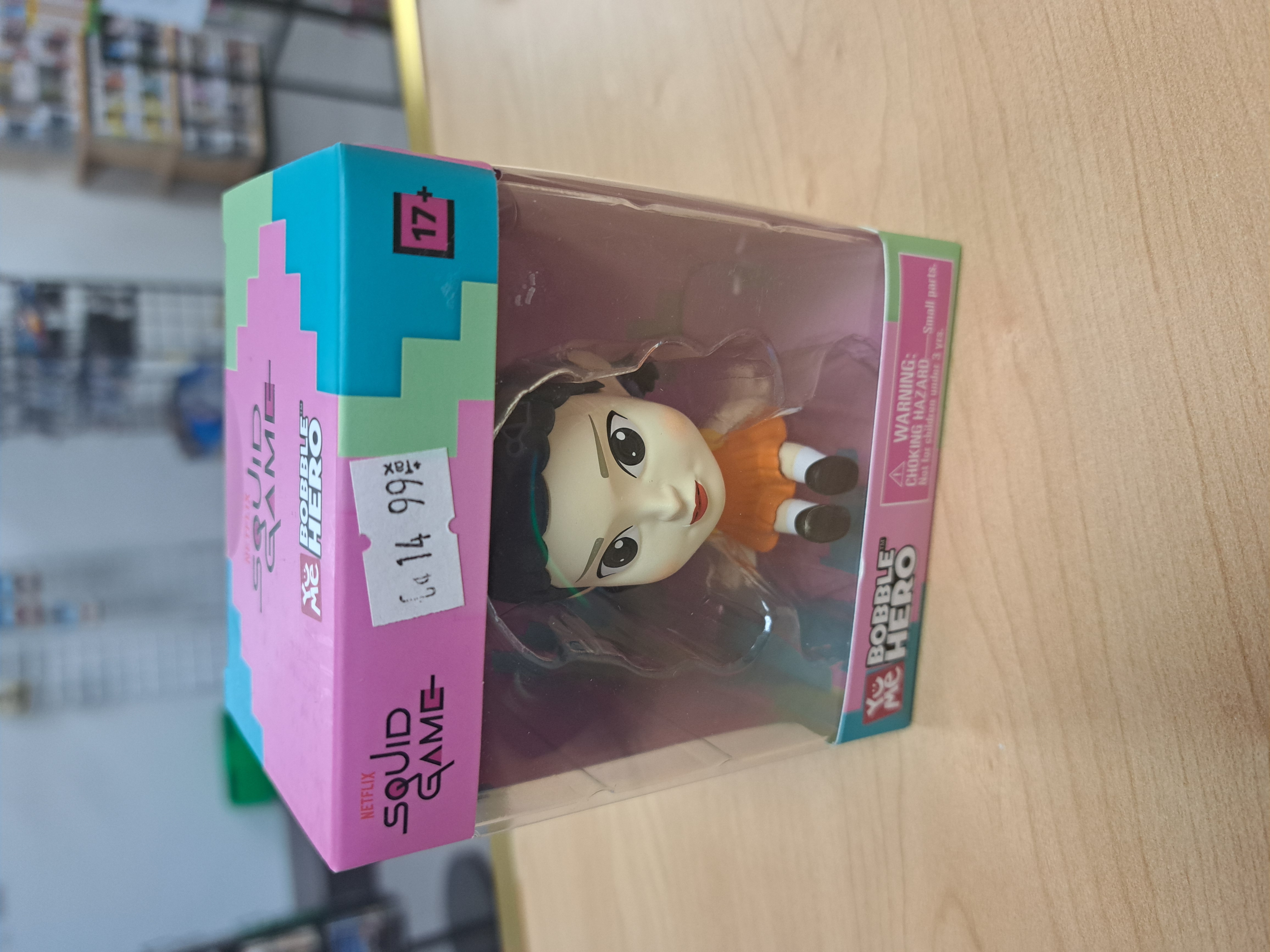 squid game bobblehead poupée